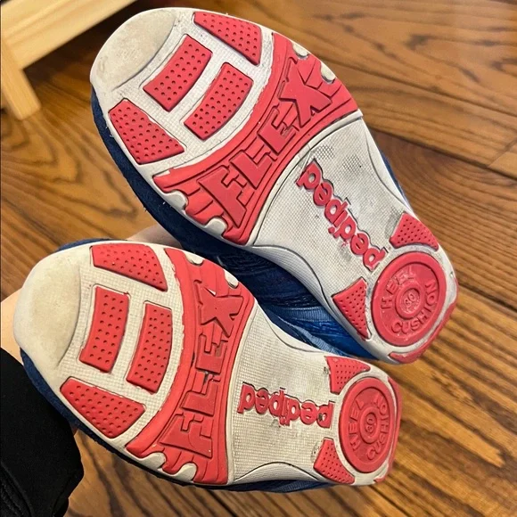 Pediped Kids Blue Sneakers - Picture 13 of 15